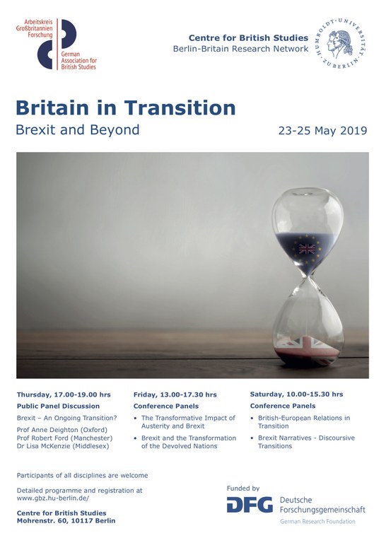 Britain in Transformation Conference Poster
