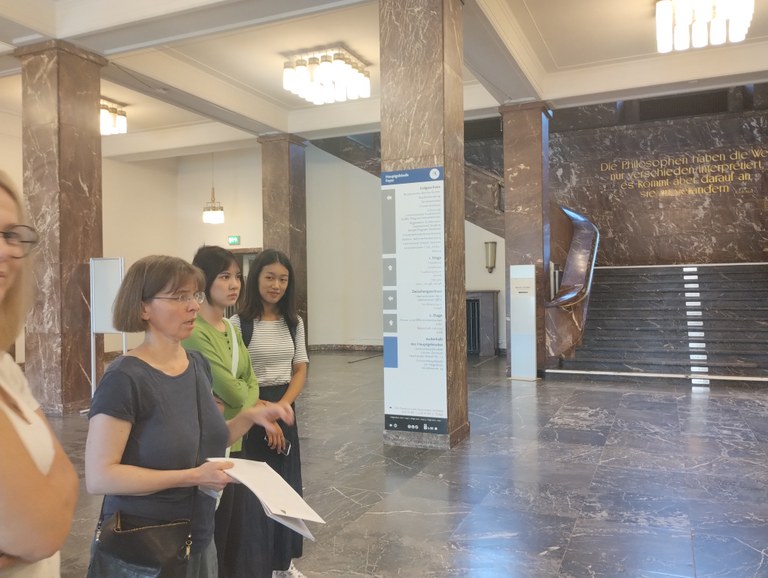 GS explaining HU history to the group.jpg