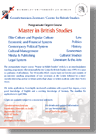 Flyer Master in British Studies